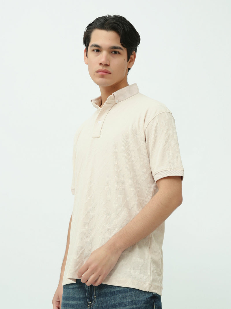 Polo Homme Regular Fit Uni Élégant à Manches Courtes - POS24SNTR21771TM1
