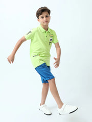 Polo ado garçon – imprimés streetwear, col boutonné - POS24SPPI75546MJ1 - Justyol