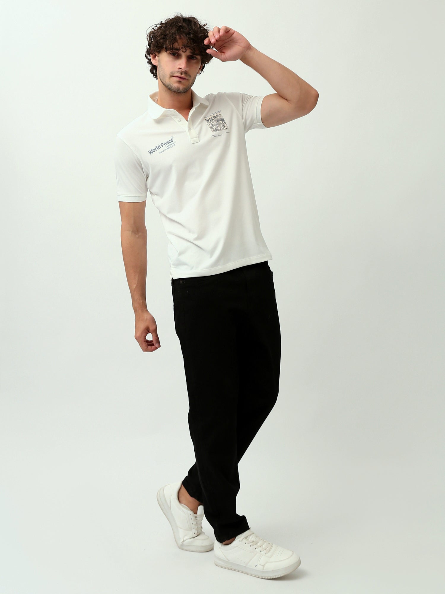 Polo Homme Élégant – Style Pratique et Moderne pour le Quotidien - POS24SPPR21753TM1