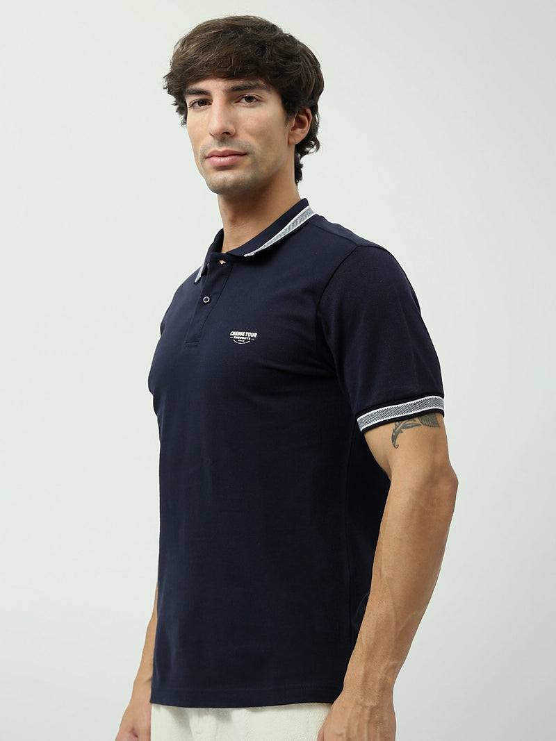 <tc>تيشيرت بولو رجالي بأكمام قصيرة - بتصميم كلاسيكي ساده - POS24SPPR21904TM1</tc>