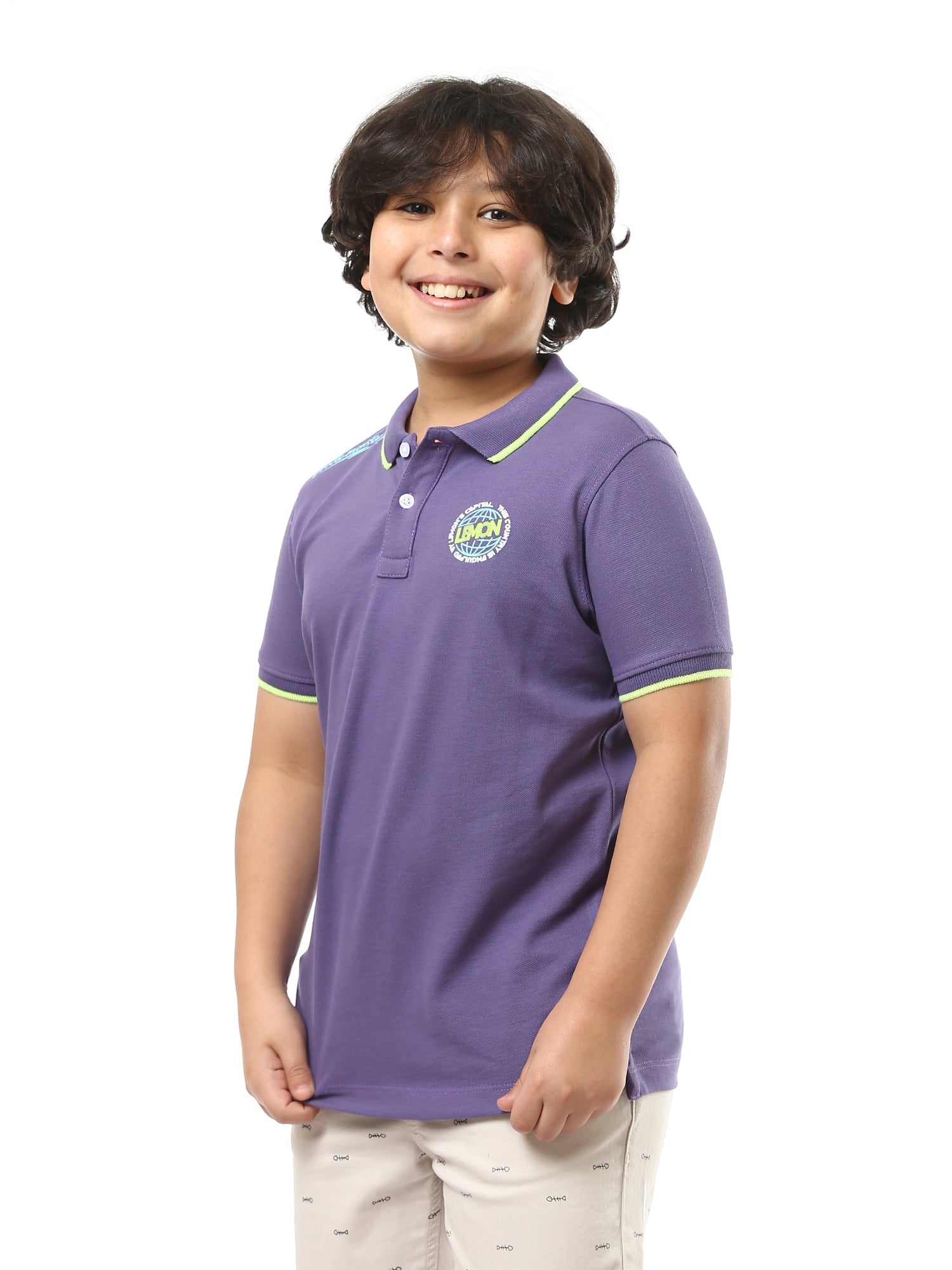 Polo enfant uni élégant – POS24SPPR31284TB1