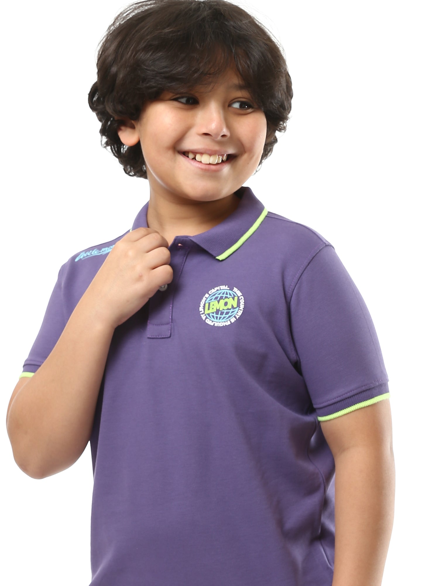Polo enfant uni élégant – POS24SPPR31284TB1