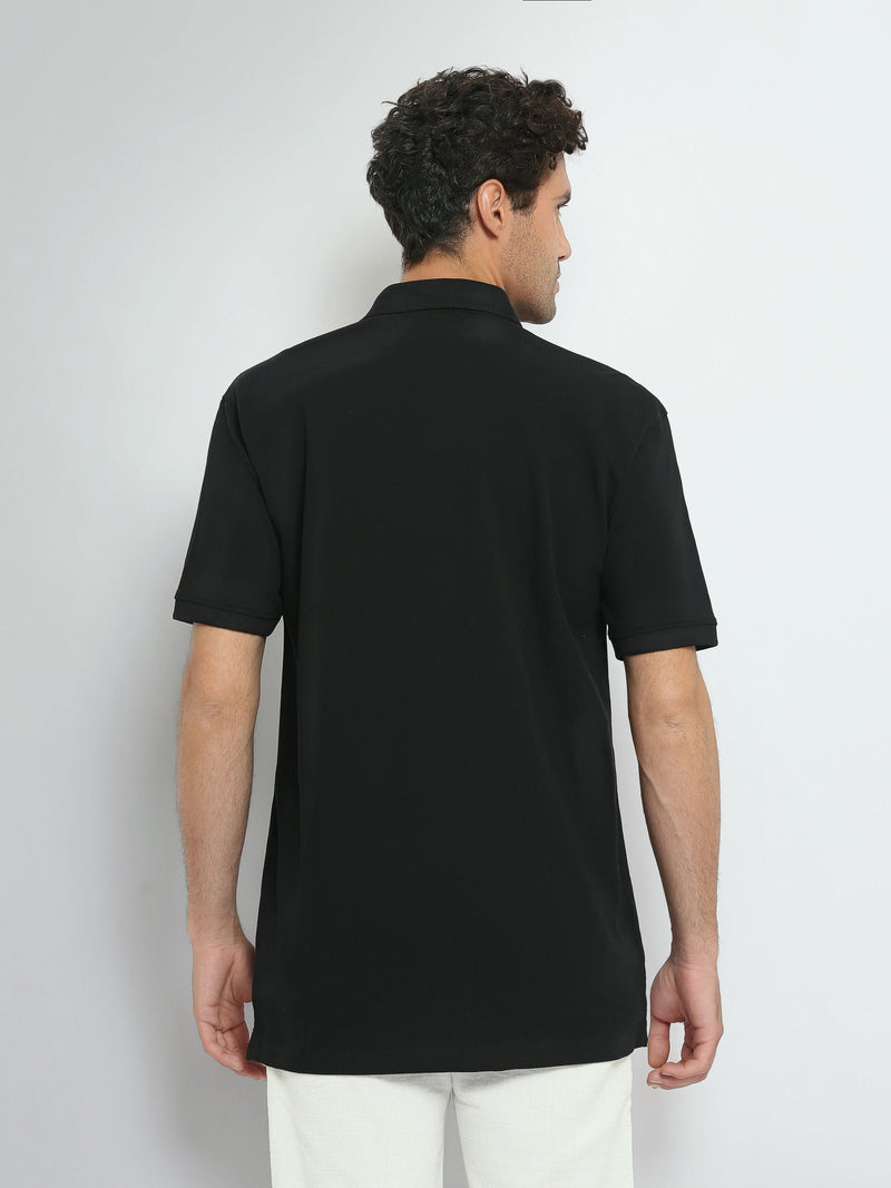 Polo Homme Oversize Uni à Manches Courtes - POS25SBPR21951TM1