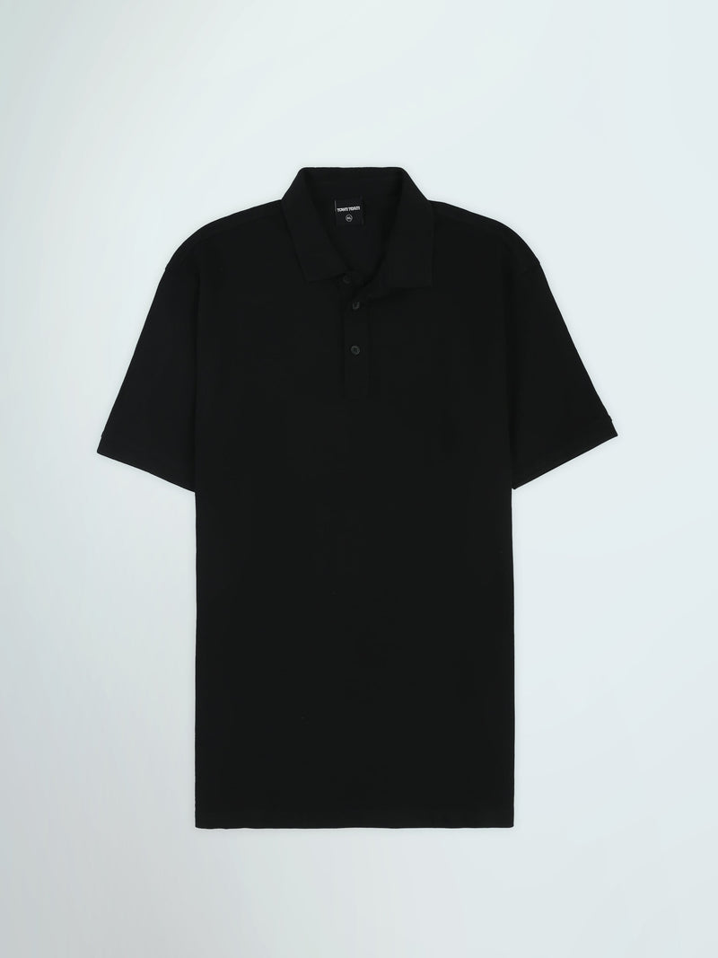 Polo Homme Oversize Uni à Manches Courtes - POS25SBPR21951TM1