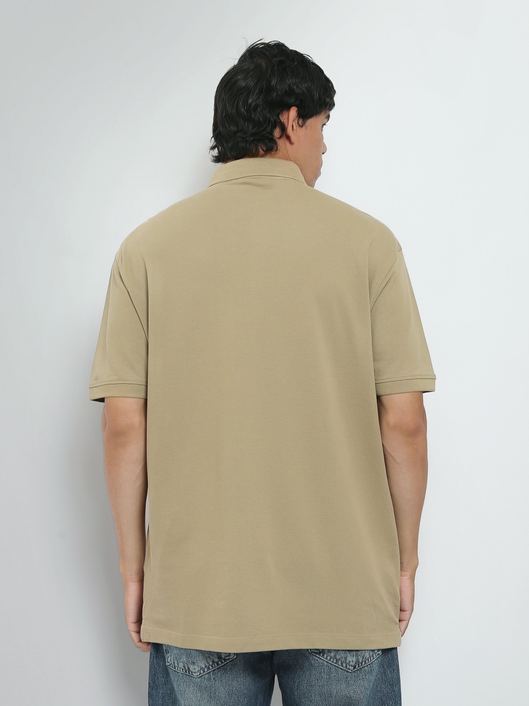 Polo Homme Oversize Uni à Manches Courtes - POS25SBPR21951TM1