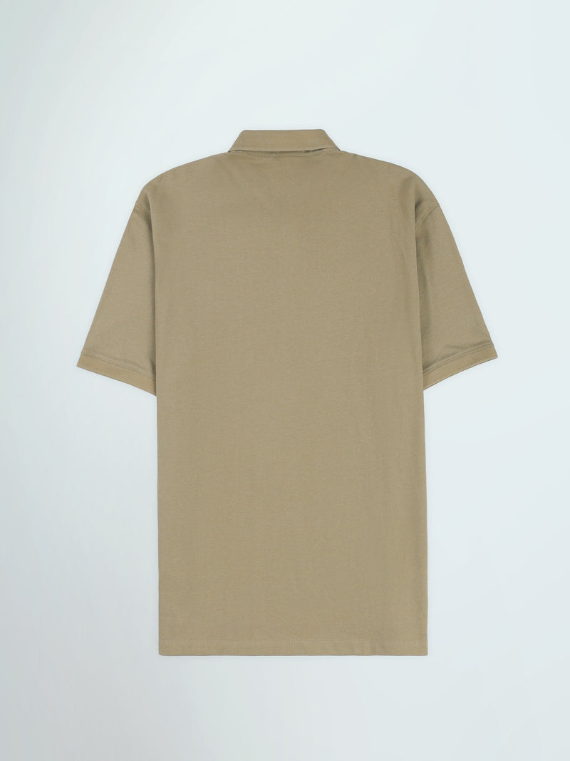 Polo Homme Oversize Uni à Manches Courtes - POS25SBPR21951TM1