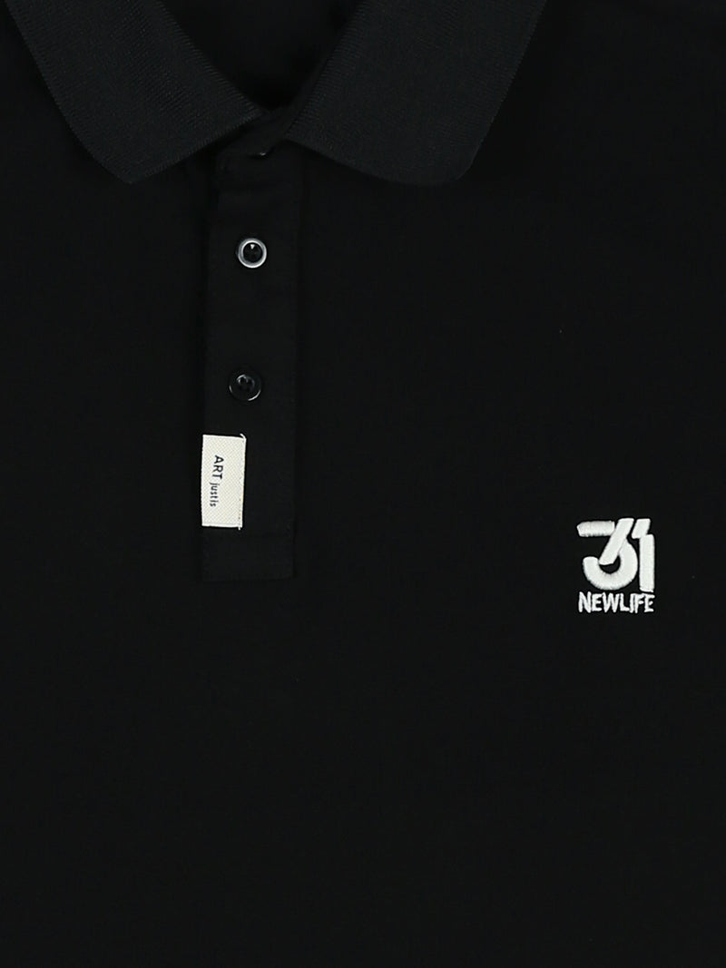 Polo Homme à Manches Courtes avec Logo Brodé – Coupe Regular - POS25SEPR21033TM1