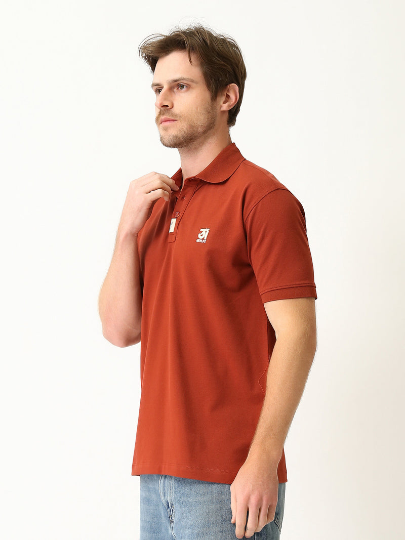 Polo Homme à Manches Courtes avec Logo Brodé – Coupe Regular - POS25SEPR21033TM1