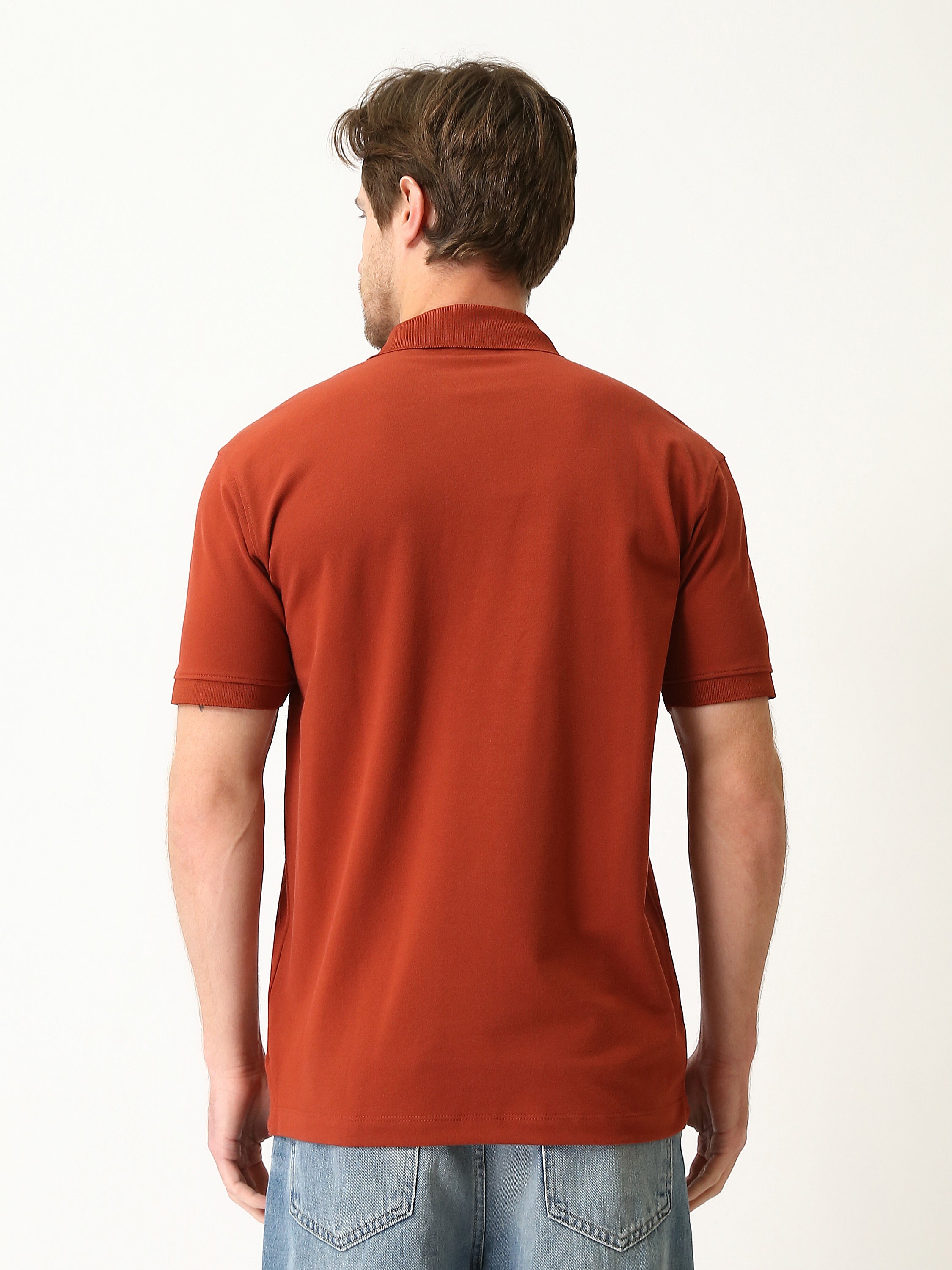 Polo Homme à Manches Courtes avec Logo Brodé – Coupe Regular - POS25SEPR21033TM1