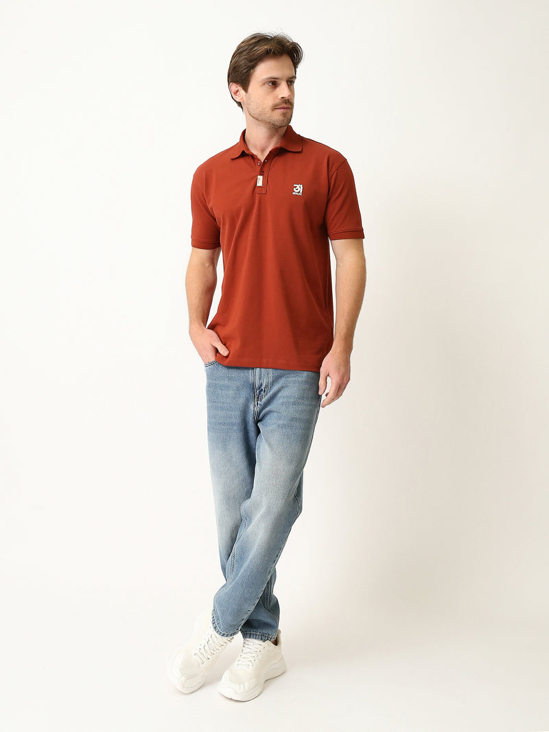 Polo Homme à Manches Courtes avec Logo Brodé – Coupe Regular - POS25SEPR21033TM1