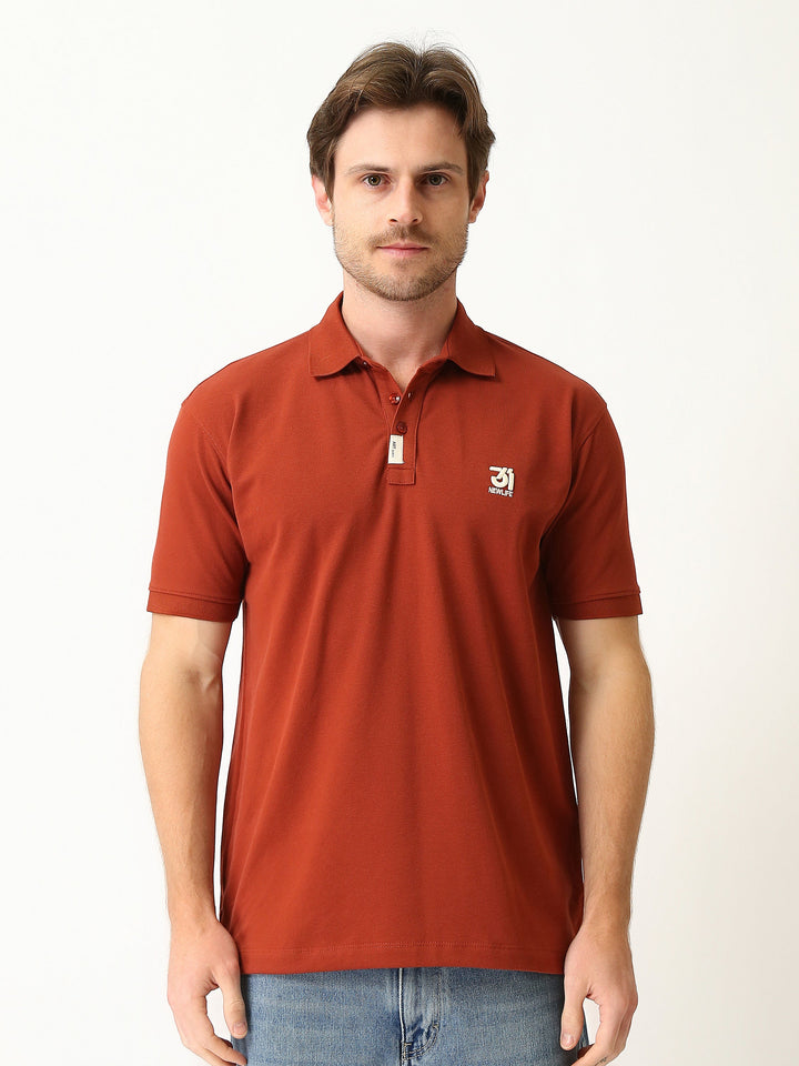 Polo Homme à Manches Courtes avec Logo Brodé – Coupe Regular - POS25SEPR21033TM1
