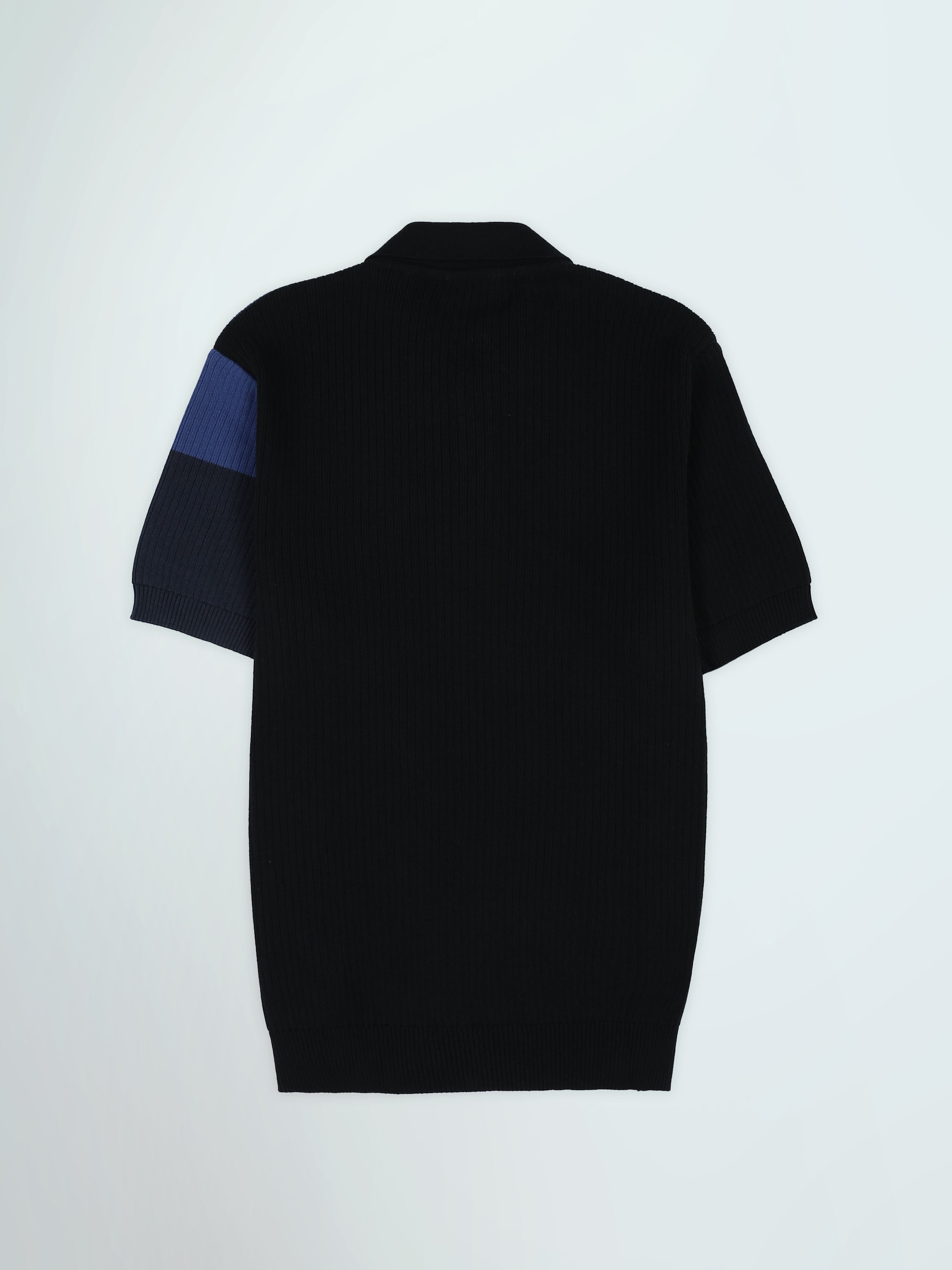 Polo Homme en Maille à Motifs Géométriques – Style Moderne - POS25SKTR21946TM1