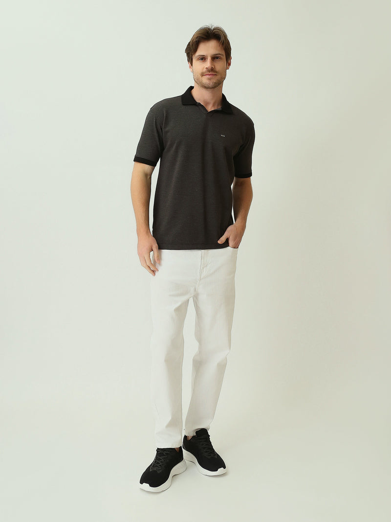 Polo Homme Classique à Manches Courtes – Coupe Regular - POS25SNPV21051TM1