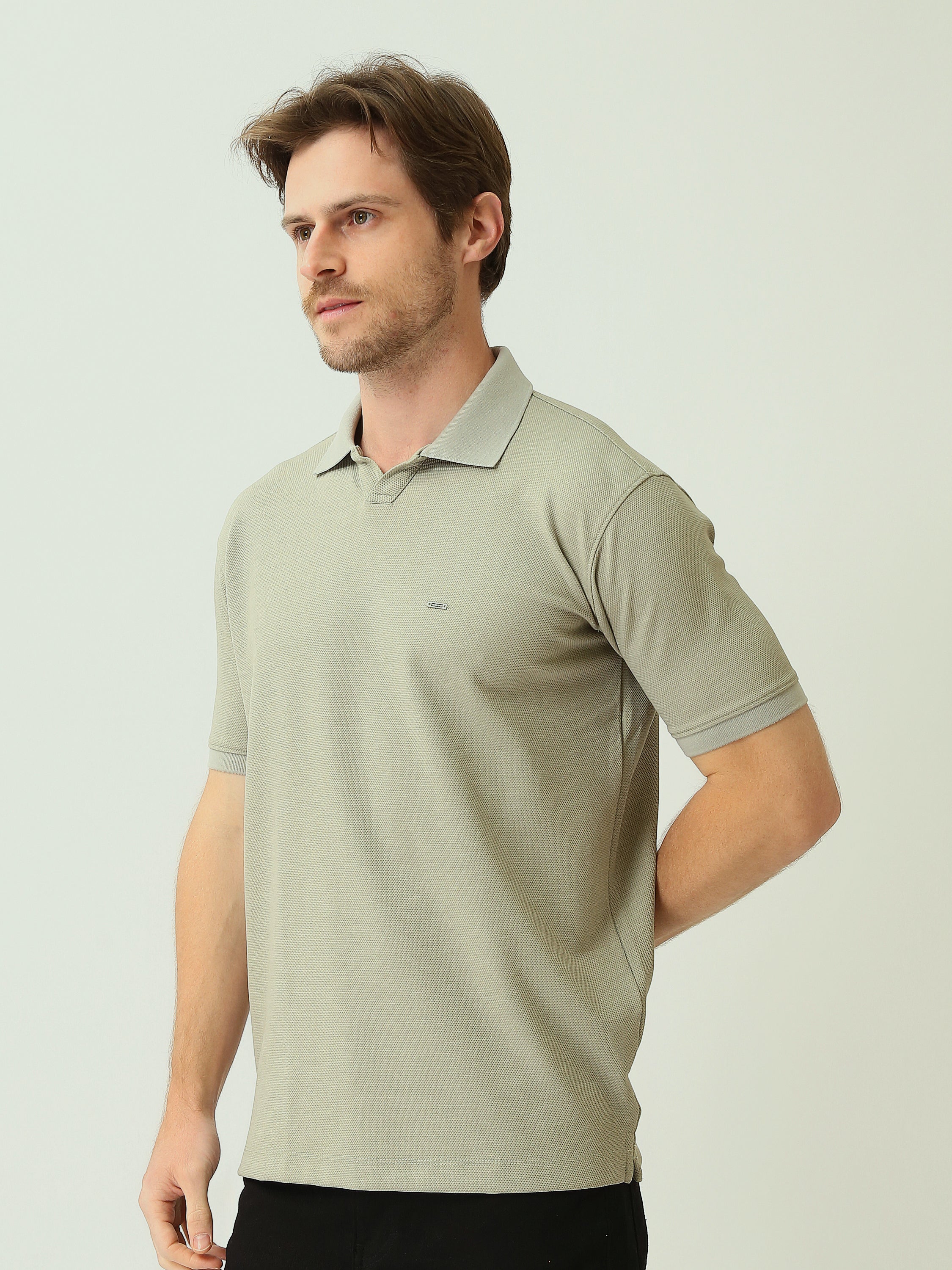 Polo Homme Classique à Manches Courtes – Coupe Regular - POS25SNPV21051TM1