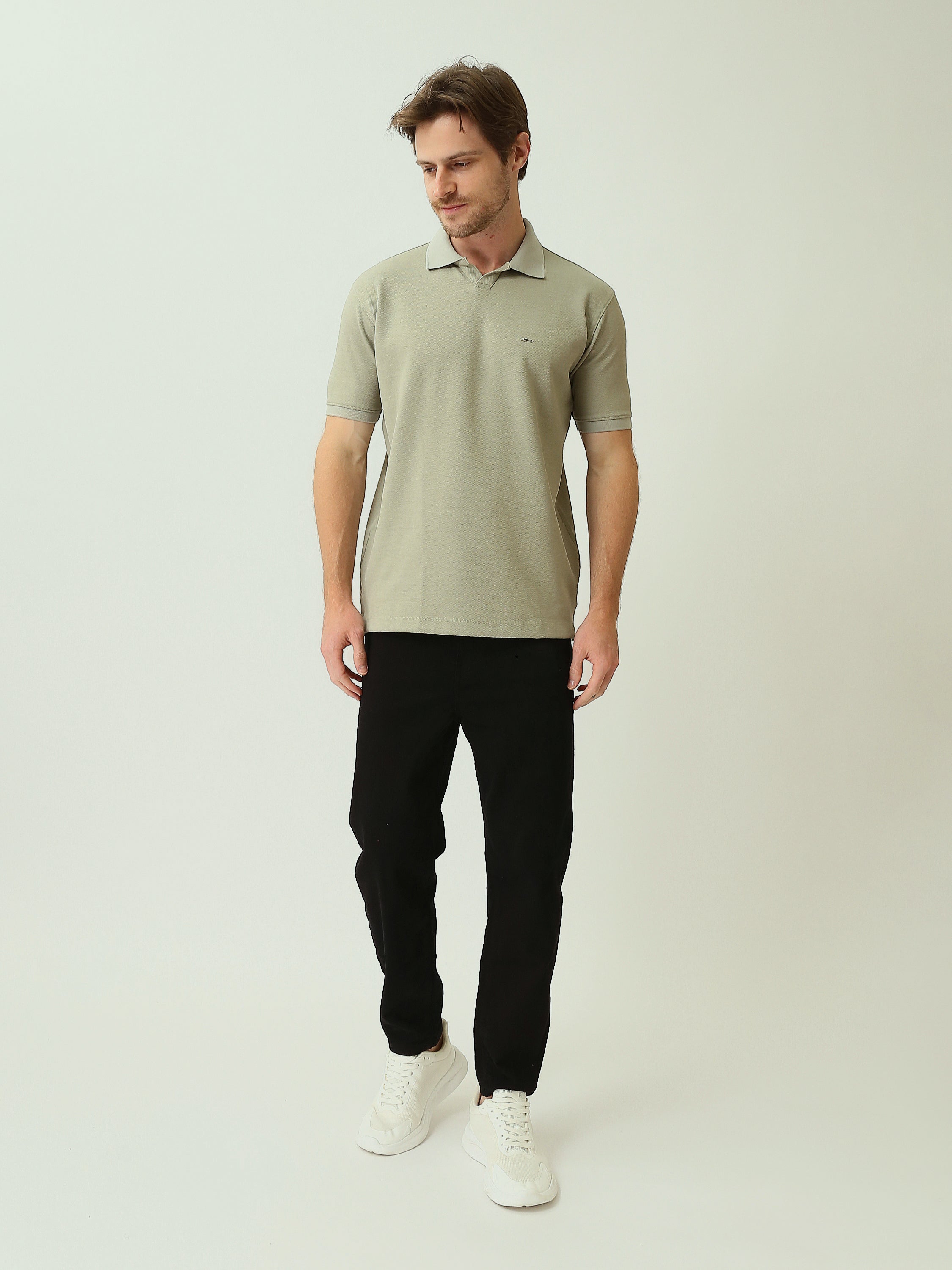Polo Homme Classique à Manches Courtes – Coupe Regular - POS25SNPV21051TM1