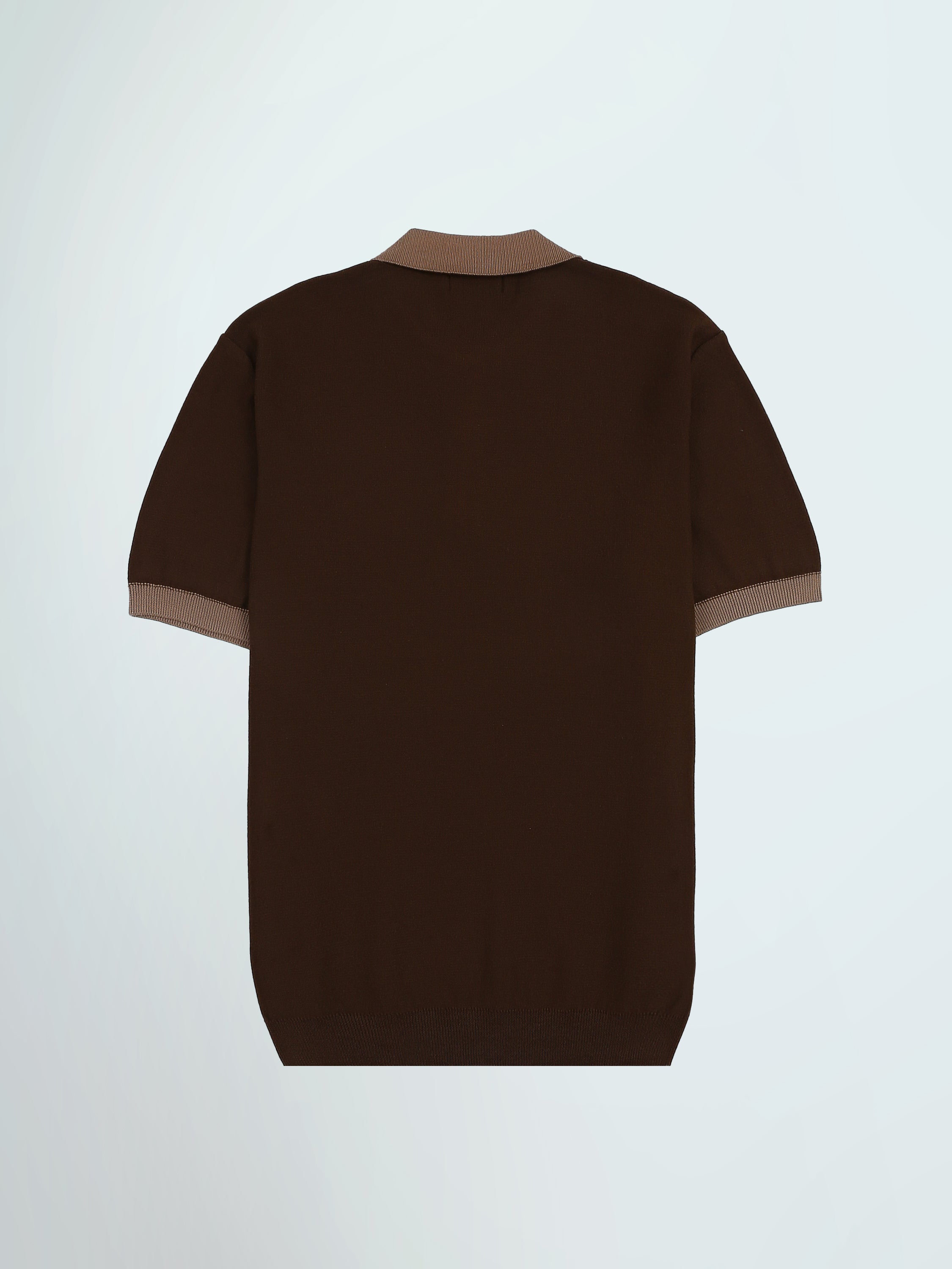 Polo Homme en Maille Texturée à Manches Courtes - POS26S21700063TM1