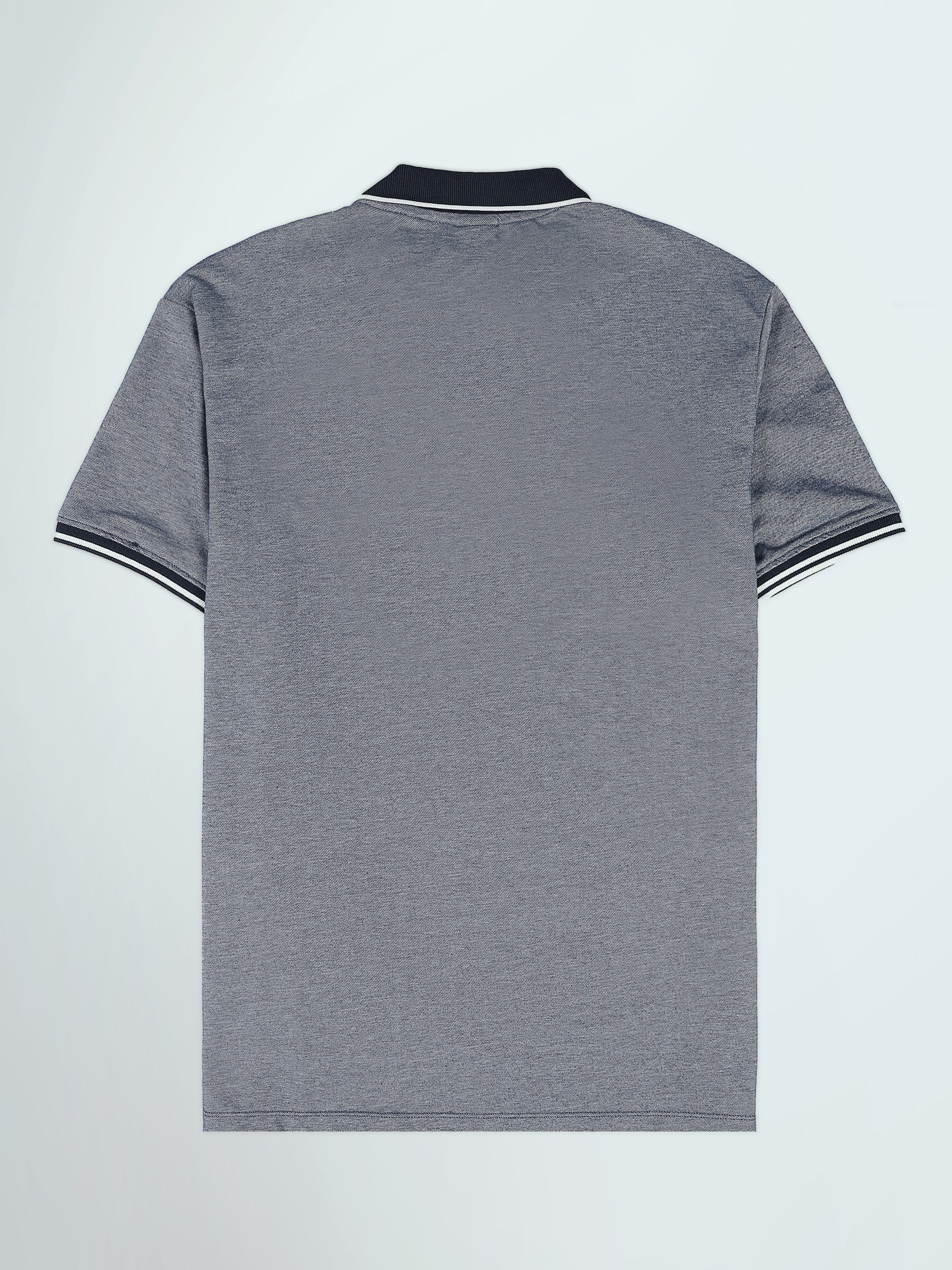 Polo Homme à Col Zippé et Finitions Rayées – Style Casual Chic - POS26SBPW21042TM1