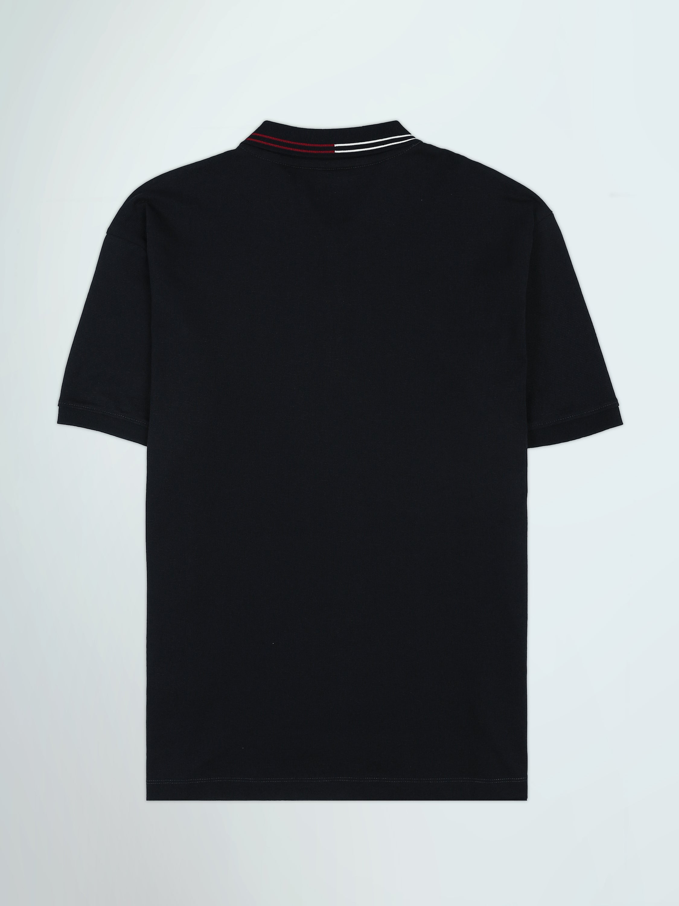 Polo Homme à Col Rayé avec Zip – Style Casual Chic - POS26SEPW21059TM1