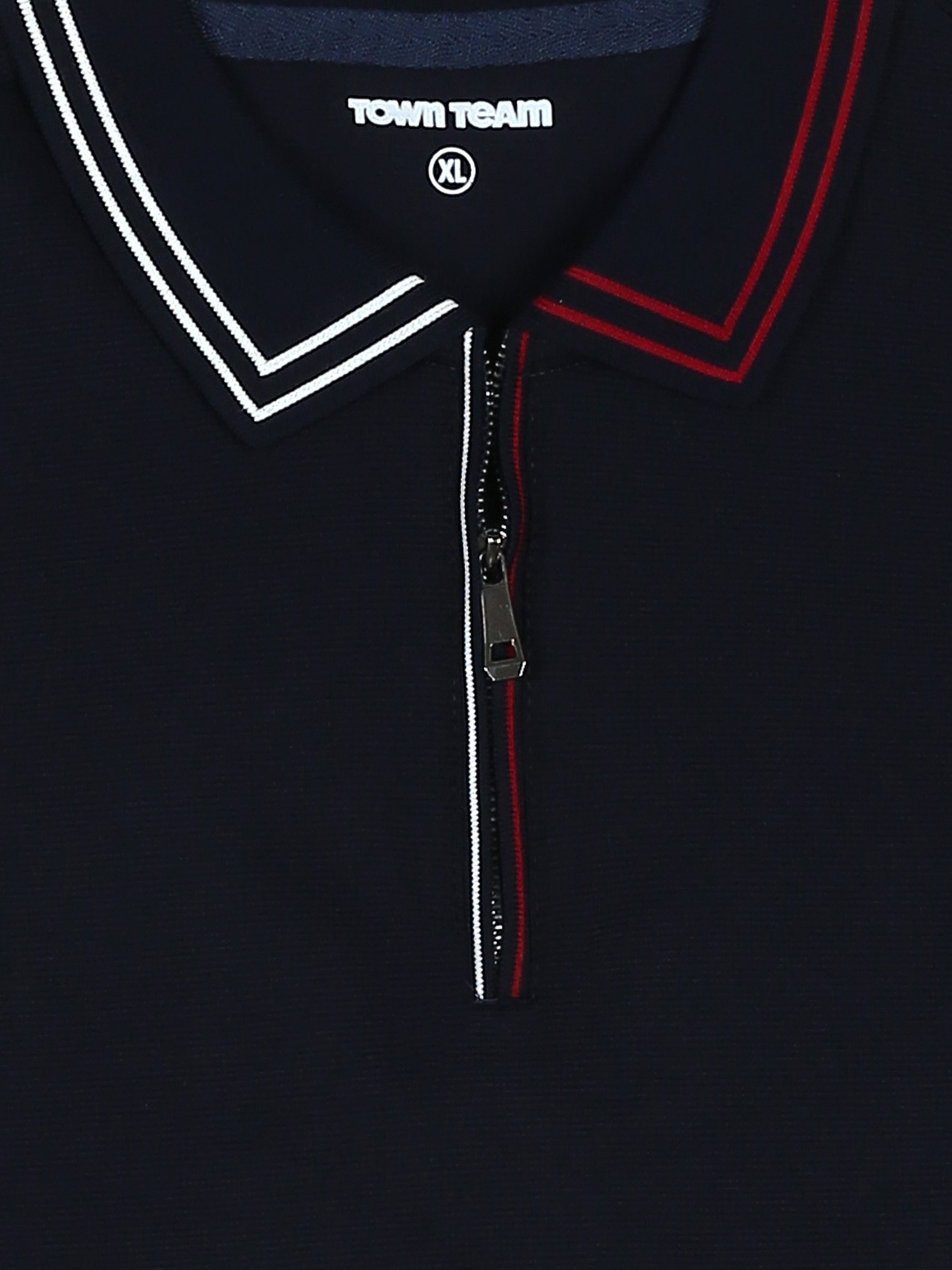 Polo Homme à Col Rayé avec Zip – Style Casual Chic - POS26SEPW21059TM1