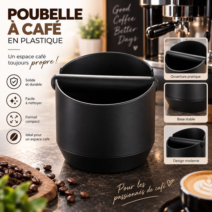 POUBELLE POUR BARRE A CAFE PLASTIQUE PO16910-24