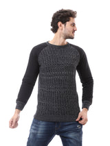 Sweat-shirt pour homme à manches longues au design moderne - PUL24WPCR27646TM1