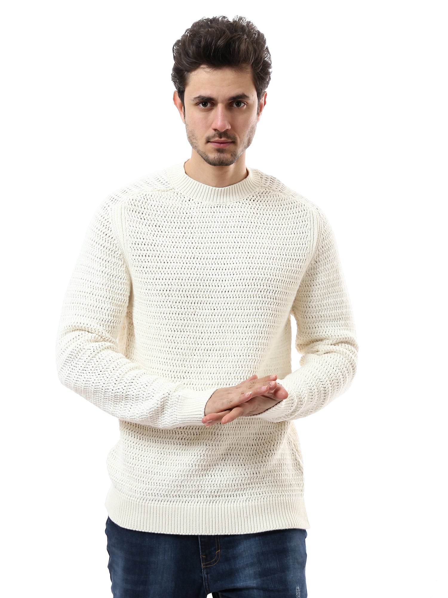 Pull Homme Tricoté – Confort et Élégance pour les Jours Froids - PUL24WPCR27652TM1