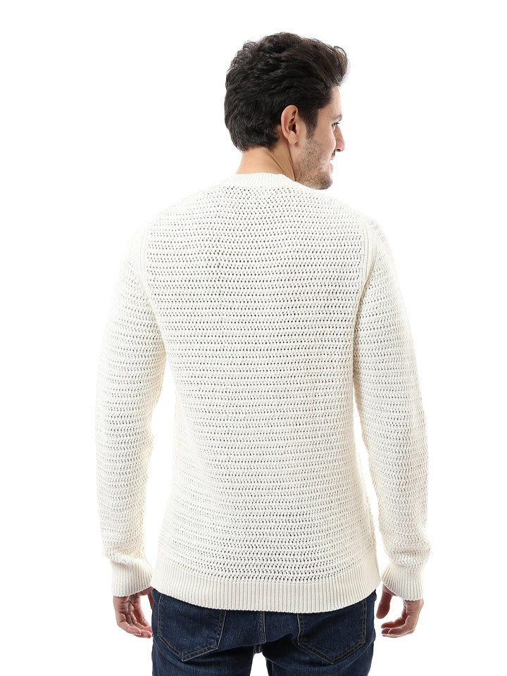 بلوفر رجالي كلاسيكي ساده بتصميم عصري مريح - PUL24WPCR27652TM1