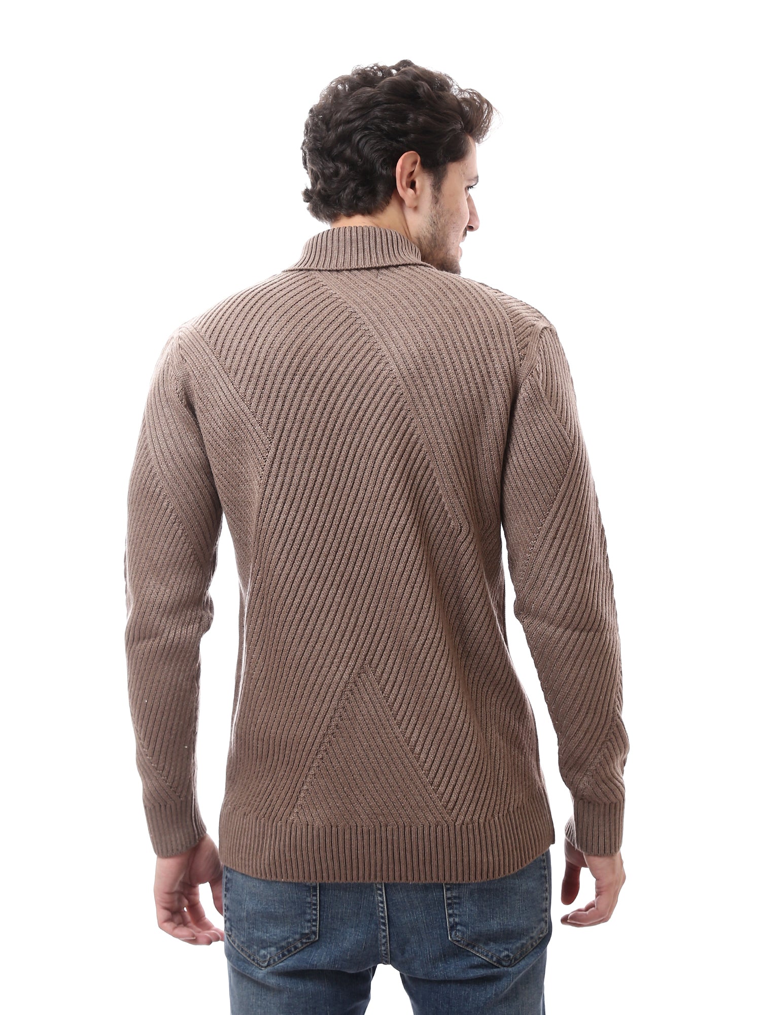 سويت شيرت رجالي بتصميم ناعم وياقة عالية - PUL24WPPH27647TM1