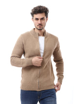 Pull pour homme avec fermeture éclair moderne et élégant - PUL24WPPZ27628TM1