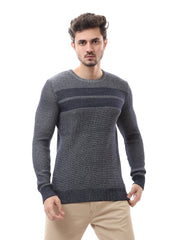 Sweatshirt homme à manches longues au design moderne - PUL24WPSR27656TM1