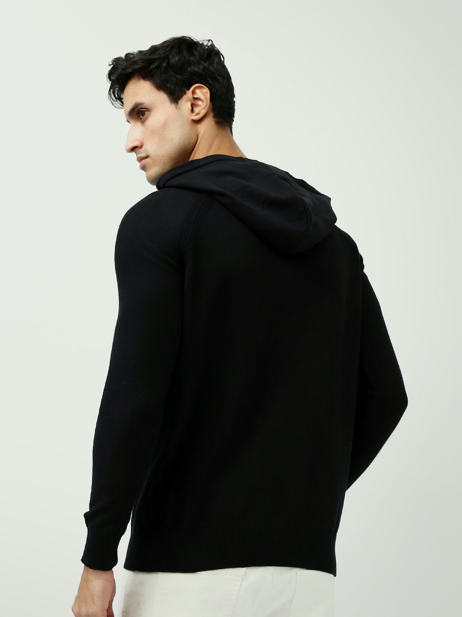 كنزة رجالية بقبعة بتصميم شبابي وقصة مريحة - PUL25WPRD27816TM1