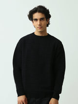 Pull Homme Texturé à Col Rond – Style Moderne et Élégant - PUL26WPPR27914TM1