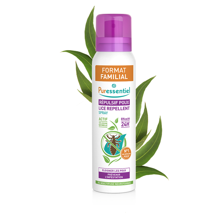 PURESS ANTI POUX SPRAY REPULSIF 24H FORMAT FAM 200ML 3388