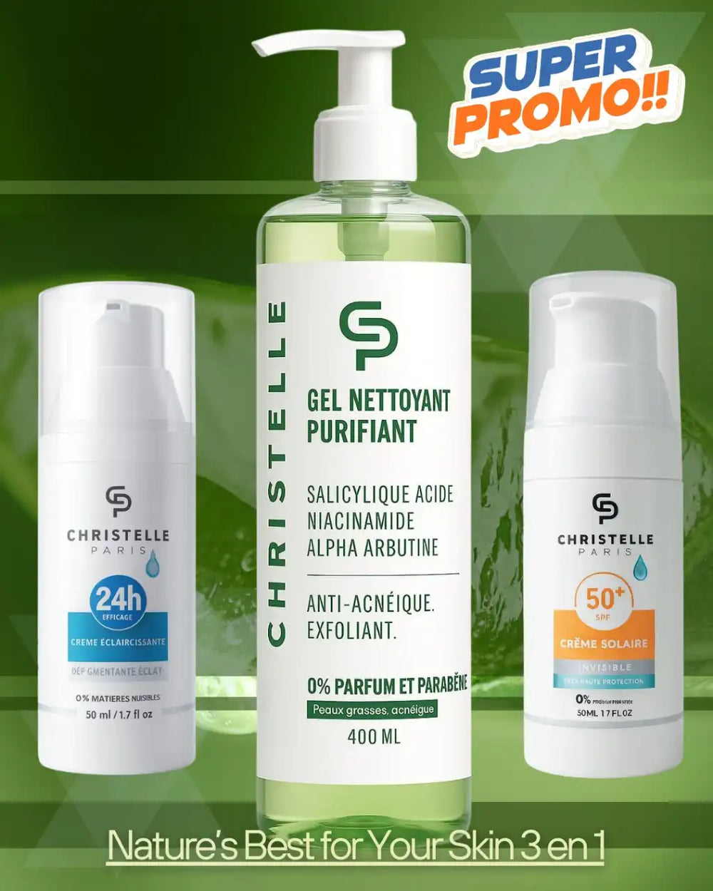 Pack éclaircissant et anti-taches brunes