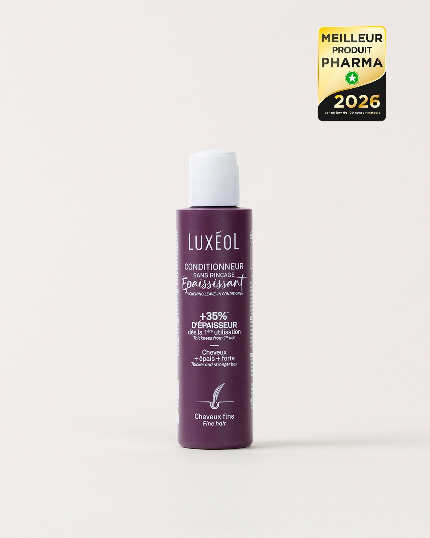 LUXEOL EPAISSISSANT CONDITIONNEUR SANS RINÇAGE 150ML 0623