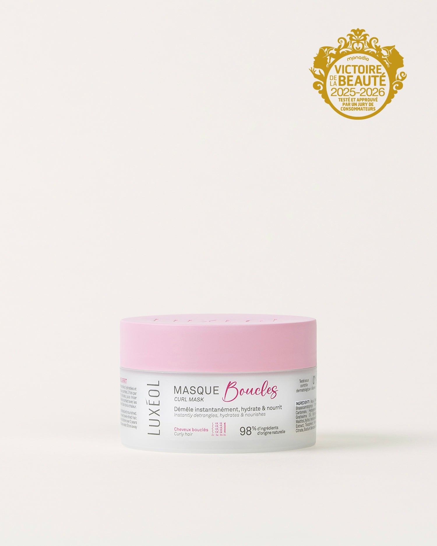 LUXEOL BOUCLES MASQUE 200ML   0548