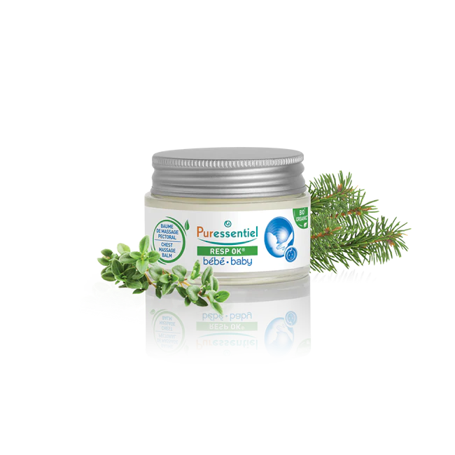 PURESS RESPIR BAUME DE MASSAGE PECTORAL BEBE POT 30ML 4312/2774