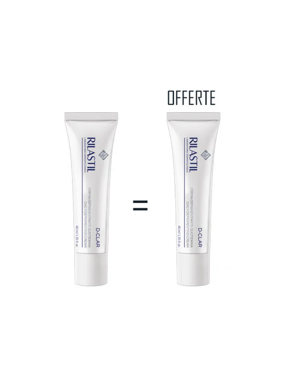Rilastil D-Clar Creme Depigmentante 2x40ml Pack