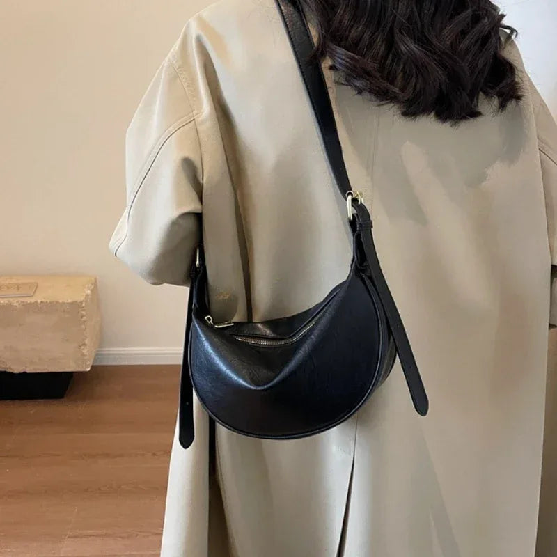 Sac à Main Femme Rétro – Sac à Bandoulière et Hobo Grand Capacité, Sac Soft Luxe et Pratique - Justyol