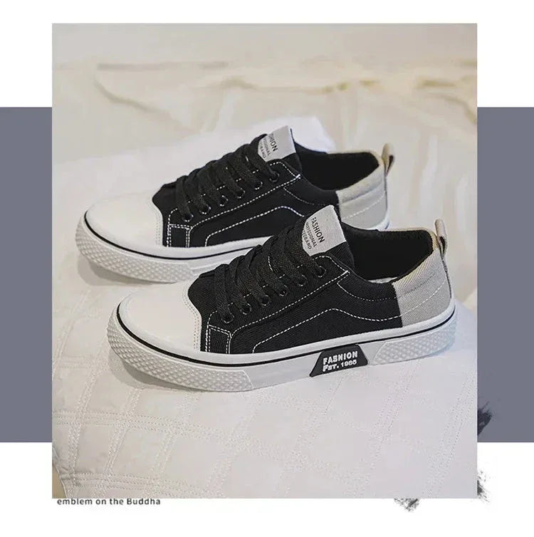 Chaussures Homme en Toile – Sneakers Skateboard Extérieures, Baskets Antidérapantes et Respirantes, Idéales pour la Marche et les Activités Casual