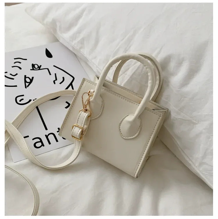 Mini Sac à Main Femme – Sac Rétro Carré, Sac à Bandoulière et Messenger Élégant et Polyvalent - Justyol