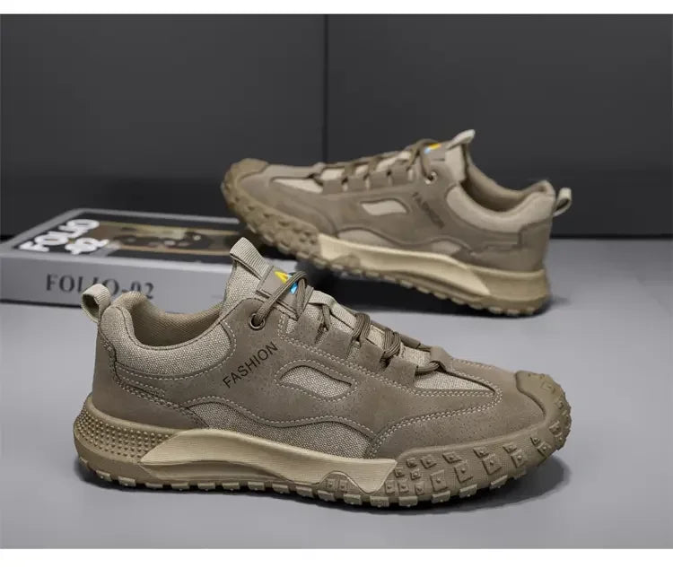 2025 popular fashion, lightweight and breathable labor insurance shoes, tooling shoes, casual men's shoes MU Group