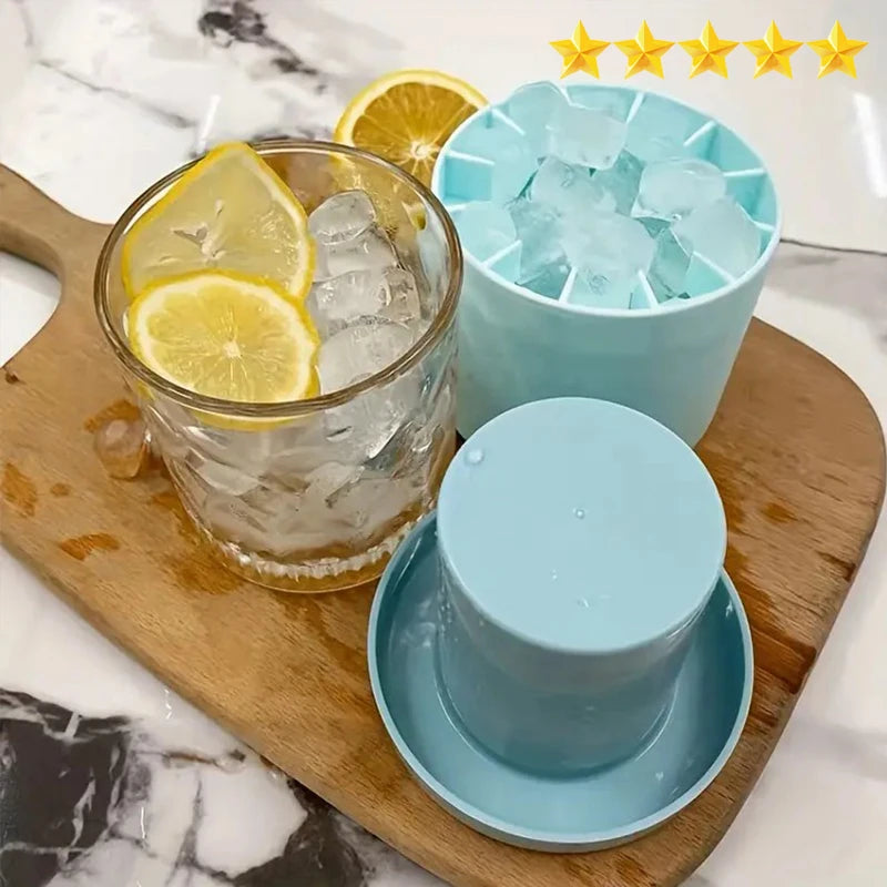 Glaçons en silicone de forme parfaite avec ce moule à glaçons à dégagement facile, peut contenir jusqu'à 60 cubes, 1 pièce, offre spéciale