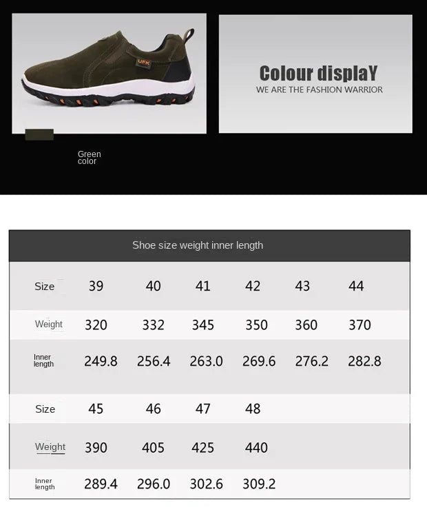 2023 New Outdoor Hiking Camping Light Running Jogging Casual Sports Men's Shoes Non-slip Loafers Hiking Shoes Large Size 38-50 MU Group