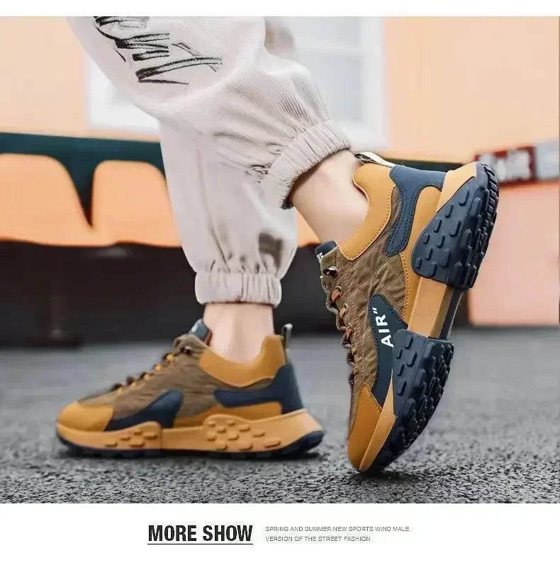 2025 New Men's Casual Shoes Men's Shoes Platform Men's Sneakers Plus Size 43 44 Popular Sapatos Masculine Shoes MU Group