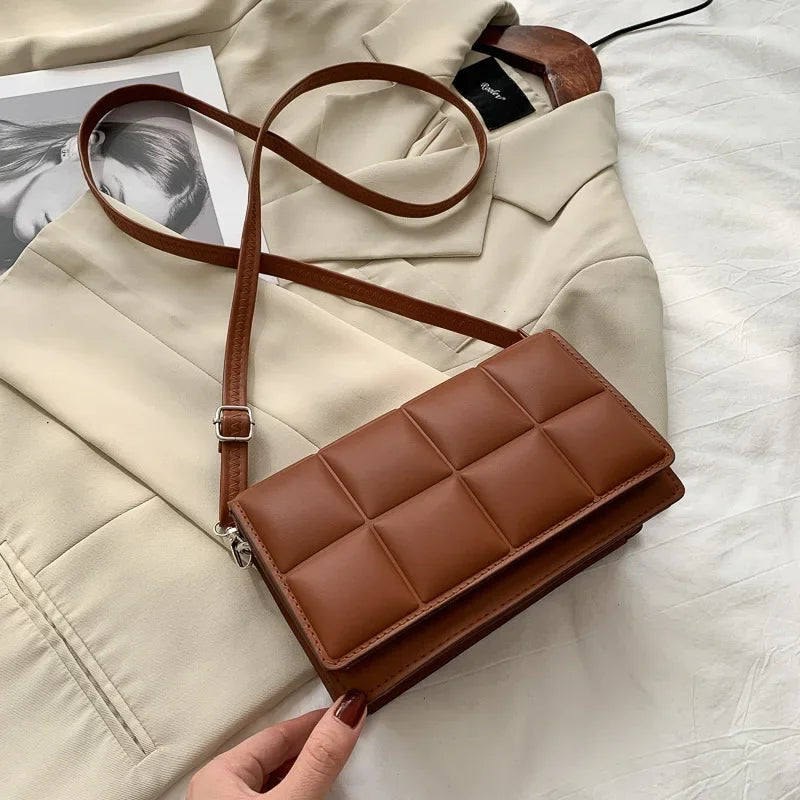 Sac à Bandoulière Femme Littéraire Minimaliste et Tendance