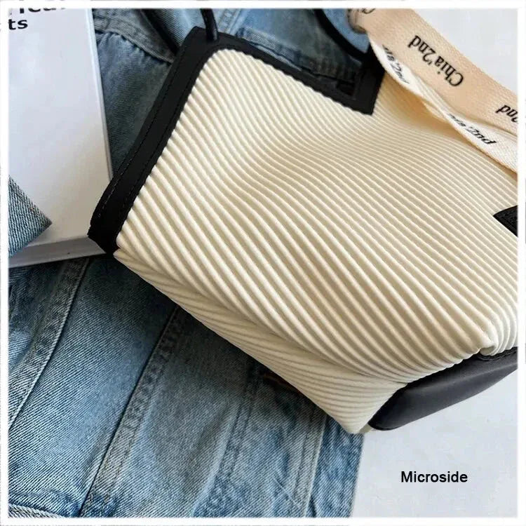 Sac à Main Femme Style Coréen – Sac Tote Casual en Canvas, Sac Bandoulière Commuter et Sac Élégant