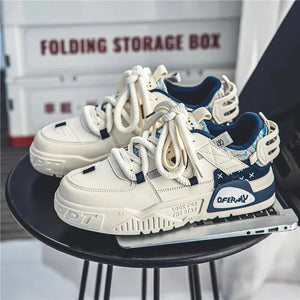 Men's motorcycle shoes, trendy and fashionable board shoes MU Group