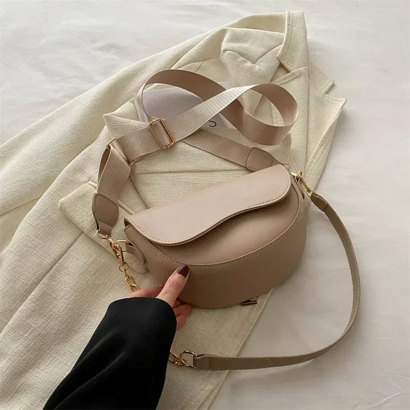 Sac à Main Femme Vintage en Cuir PU – Sac à Bandoulière à Double Poignées, Sac Crossbody Solide et Élégant - Justyol