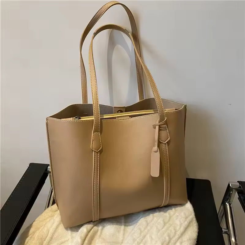 Set de Sacs à Main Femme – Sac à Main en Cuir PU de Luxe, Sac Tote Grande Capacité, Sac à Main Mode - Justyol